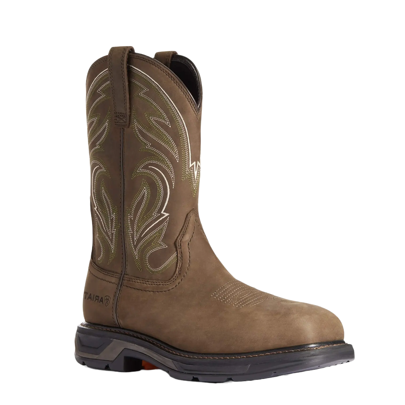 Ariat Men's WorkHog XT Cottonwood Brown Carbon Toe Work Boots 10038318