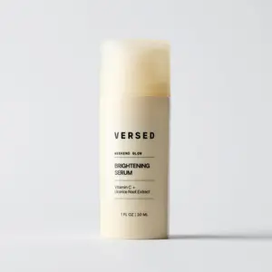 Versed Weekend Glow Vitamin C Serum for Face - Brightening and Hydrating Face Serum with Niacinamide, Licorice Root & Vitamin C