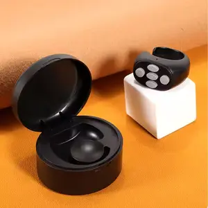 TikTok Scrolling Remote Control, YouTube Shorts Fingertip Clicker, Page Turner for eBook Reading, Camera Shutter Controller for Photo and Video, Connect via Bluetooth USB C Charge, for Smartphones