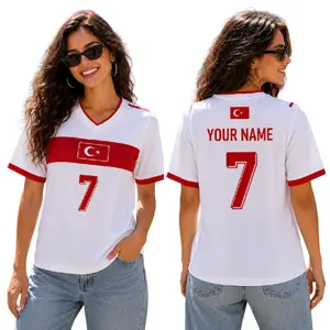 Personalized Turkey Soccer Jerseys – Custom Name & Number Turkey Football Shirt