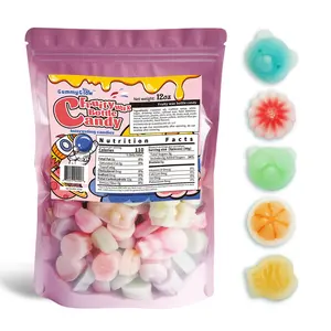 【SpringGlowUp】GummyGlow Wax Bottle Candy Gift Coconut Fragrance, 12 oz Bag, Old-School Mini Drinks Christmas Snack Candy, Jelly Filled - Variety Fruit Flavor Candy Juice - Viral Wax Candy in various styles for Chewing, Sweet Bonbon Gift
