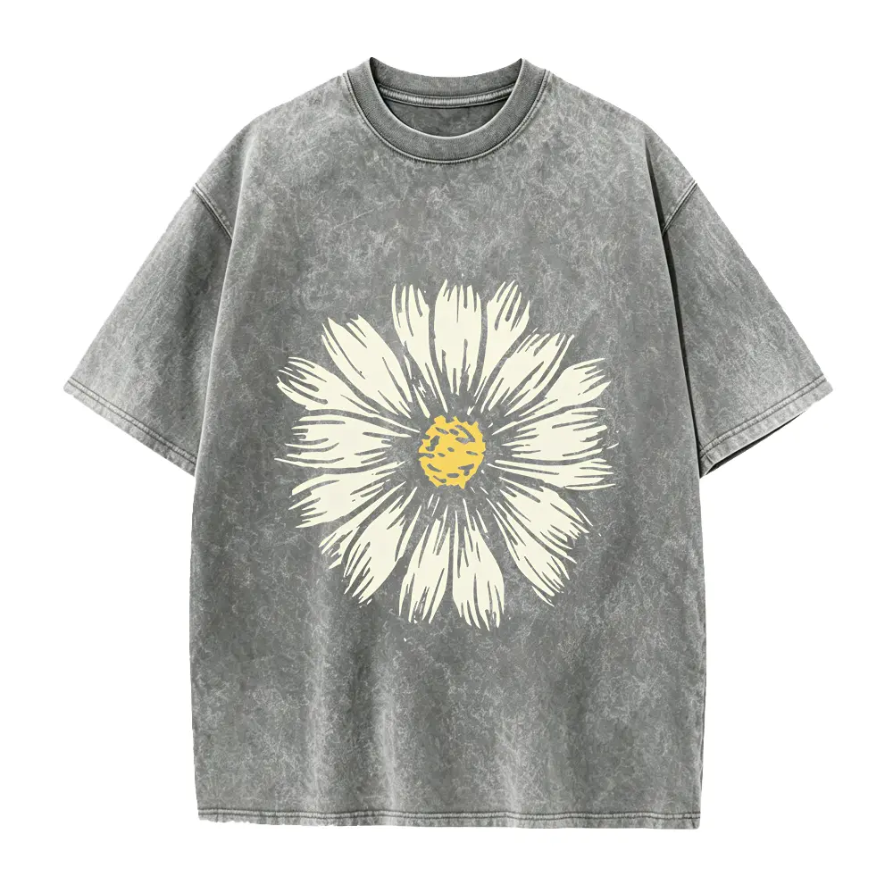 Daisy Shirt, Wildflower Tshirt , Floral Tshirt, Cute Boho Shirt,  Flower Tshirt, Women's Plant Tee