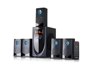 BeFree Sound BFS-520 5.1 Channel Bluetooth Surround Sound Speaker System - Black