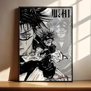 Jujutsu Kaisen Unframe Poster – JJK Choso Anime Art Print, Anime Wall Art Gift