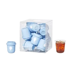 FIBOO Probiotic Coffee Alkaline Black Iced Americano Instant Drink 4g x 10 Cups 200 Billion Active Cultures Sugar-Free