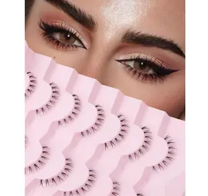 Bottom Lashes Bottom Eyelashes False Lower Lashes Fake Bottom Eyelashes 7 Pairs Bottom-3