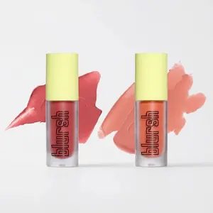 Made By Mitchell Blursh Liquid Blush 2-Pack Bundle, 6ml Each in A Shy Boy, Papaya Pudding or Party Pink, Liquid Formula for All Skin Types, Lightweight Finish