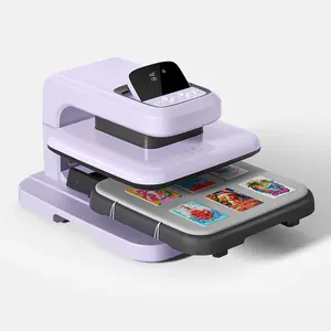 HTVRONT Auto2 Heat Press Machine - Digit 120V,Your Smartest Solution of Heat Transferring-For DTF,HTV,Sublimation,PUFF-For DIY T shirt,hat,jacket,pillow,ceramic,hoodie, and more heat  press business heat transferring ironing