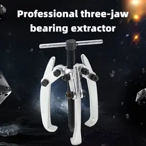 Professional Three-Jaw Bearing Puller, Adjustable Screw and Clamp, Precision Bearing Removal Tool, Home Repair, Industrial Use, Durable Design