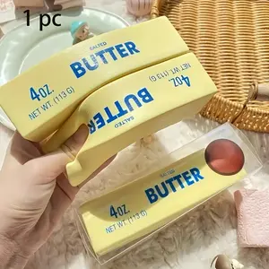 Long Butter Stick Bread Body Squeeze Knead Fun Soft Rebound Slow Squeeze Toy Decompression Squeeze Honey Flavor Cream Stick, Stress Relief, Relaxing Play, Kawaii Squishies
