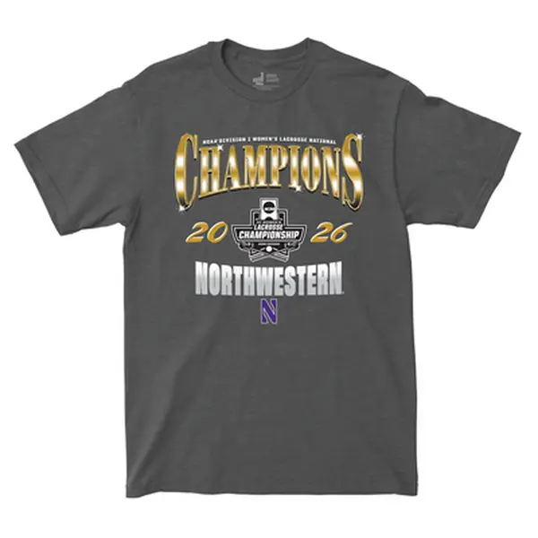 2026 Northwestern Women’s Lacrosse National Champions T-Shirt, NCAA Championship Graphic Tee, Wildcats Lacrosse Fan Shirt, College Sports Gift