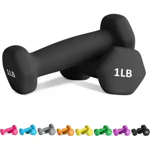 20 pounds dumbbell Hexagonal Neoprene Dumbbells 1lb Set Portable Non-Slip Comfort Grip for Daily Indoor Outdoor Use Compact Lightweight Design