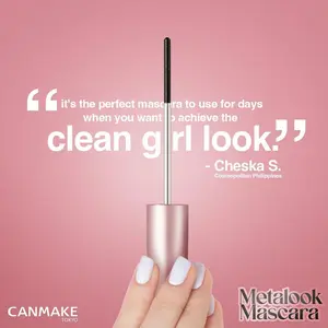 CANMAKE Metalook Mascara The comb’s ultra-fine 2.5 mm diameter Makeup Cosmetic