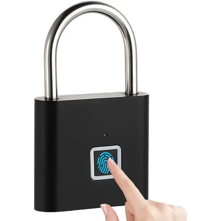 Keyless Fingerprint Padlock – USB rechargeable, waterproof, rustproof. One touch unlocks in seconds – no keys, no codes. Perfect for gym lockers, school cabinets, home gates, or office drawers. Finally, a lock that's as smart as you are.