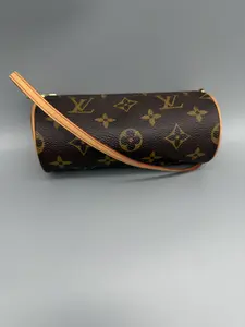 Pre-owned Louis Vuitton Coated Canvas Mini Bags Mini Papillon Pouch Only Monogram Canvas Classic Design Compact Size for Everyday Use