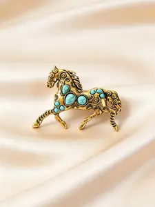 Porsche Horse Brooch Men's Clothing Accessory, Perfect Gift for Friends, Stylish Pin for, Unique Fashion Item