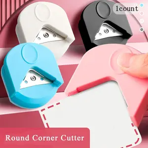 Round Corner R4 Cutter Card Photo Rounder Plastic Film Paper Trimmer Straight Sharp Angle Cutting Tool