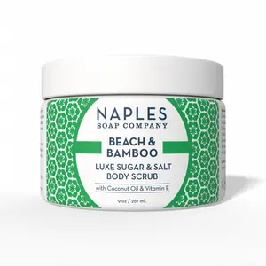 Beach & Bamboo Luxe Sugar & Salt Body Scrub 9 oz