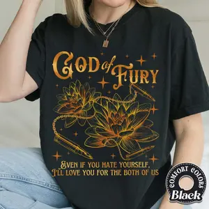 God of Fury Shirt, Rina Kent Merch, Dark Romance Merch, Nikolai Sokolov God of Fury Heathens Shirt, Legacy of Gods Series Tee