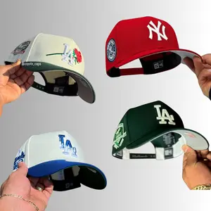 New Era MLB NY Yankees & LA Dodgers 9FORTY Adjustable Snapback Baseball Cap Men Women, Yankees Dodgers Baseball Hat, Gorras de Béisbol Unisex, Classic Logo MLB Cap, Streetwear Vintage Baseball Cap USA 2026 Multi Patch Hat