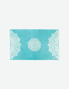 Yoga Hand Towel - Mandala Turquoise