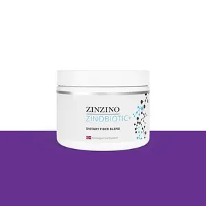 ZinoBiotic+ is a tailored blend of 8 natural dietary fibers. These fibers are metabolized in the colon (the large intestine) where they support the growth of healthy bacteria -  Supplement  Vitamin