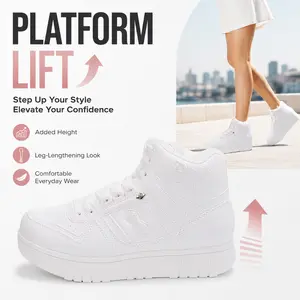British Knights BK Women Casual Shoes High-Top White Sneakers, Casual Shoes Footwear, VintageStyle Comfy Daily OOTD, Classic Sneakers Style, Springvibes,  Summervibes sneakerhead TikTokShopStockUp ComfyFits Memorial Day