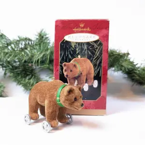 Vintage Hallmark 1999 Bear Son Christmas Ornament
