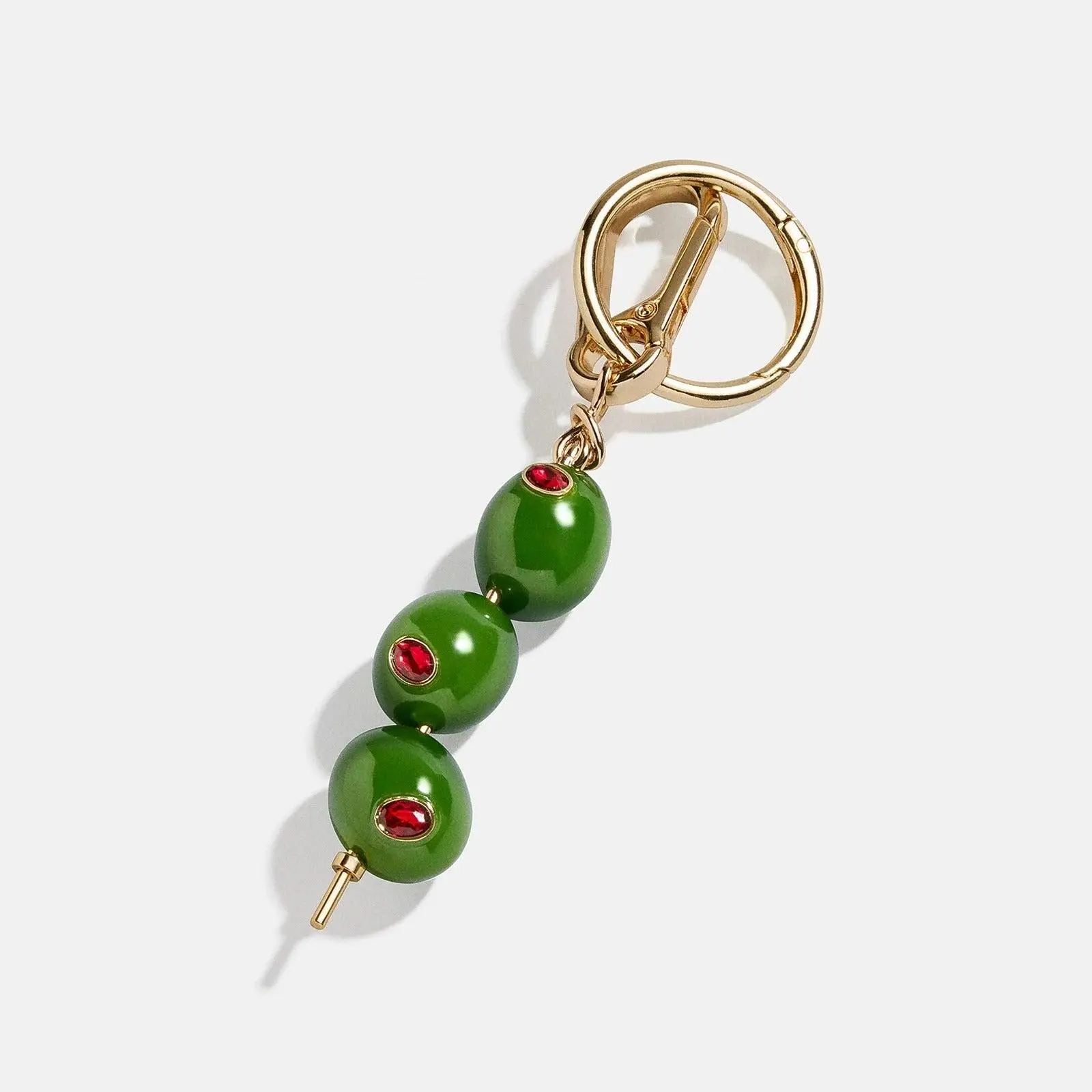 Briny Baby Olive Purse Charm, Stylish Bag Accessory for Luggage & Handbags, Bag Charm