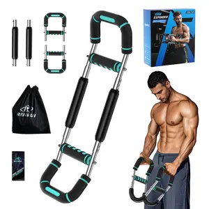 Arm Trainer, Adjustable Chest Workout Equipment for Men & Women, Home Gym Strength Trainer, Muscle Builder & Strength Training for Arms,