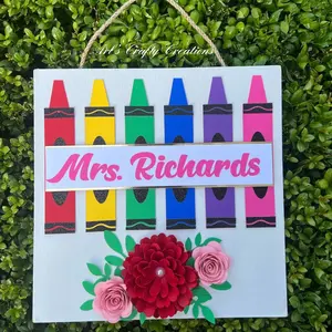 Teacher Inspired Door Hanger