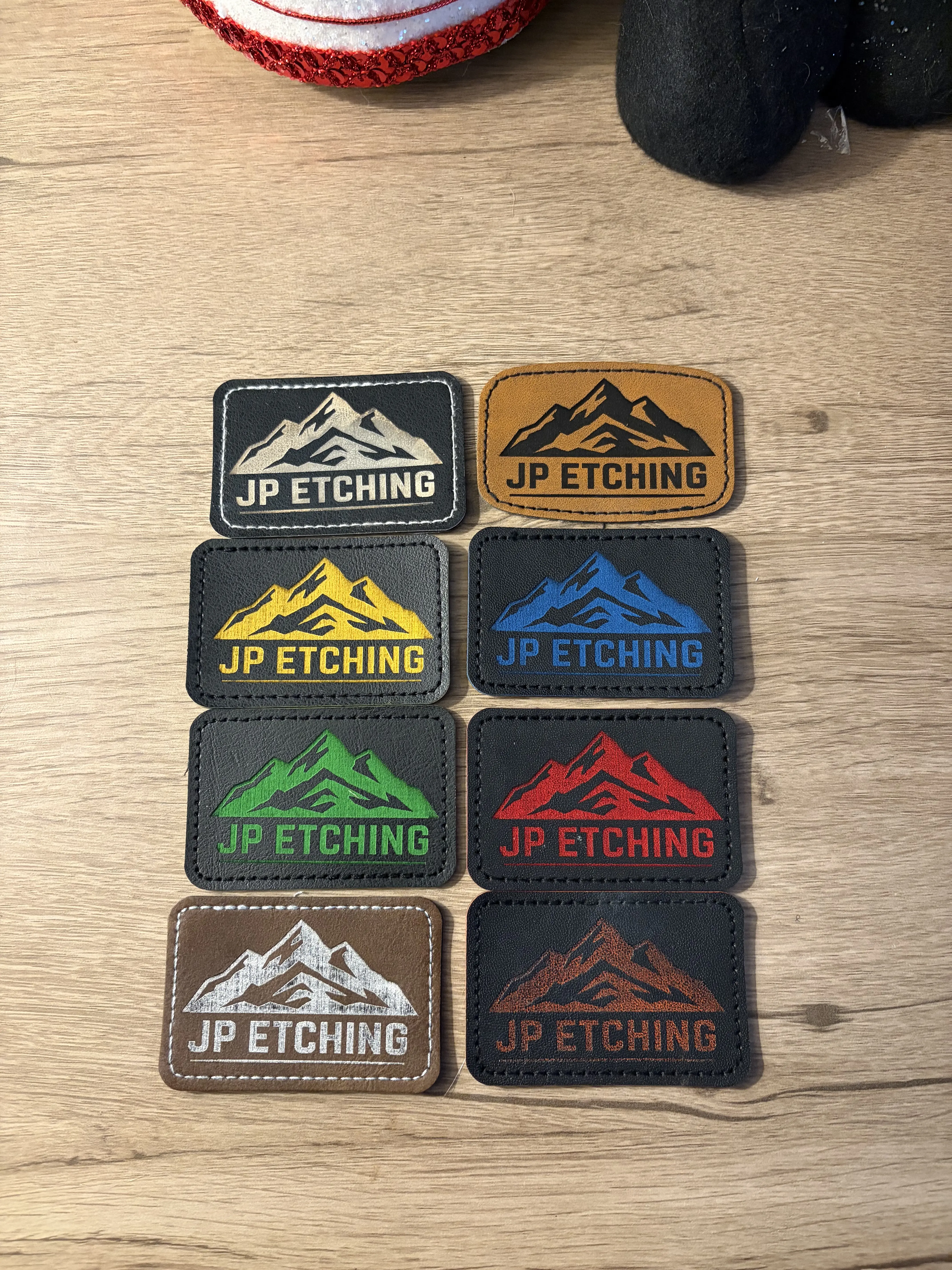 Custom Leather patches