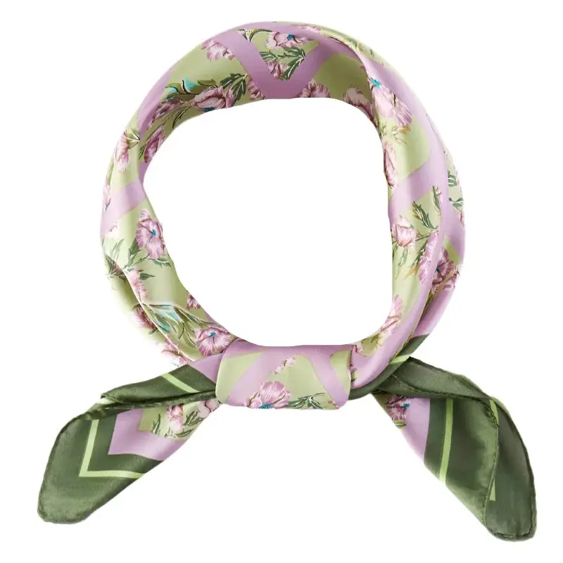 Multi Flower Print Scarf