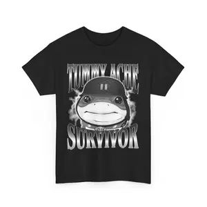 Limited Funny Jeff Tshirt, Tummy ache Survivor Tshirt Game Tshirt, Gift for Woman and Man