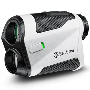 Bestsee 1500 Yards Laser Golf Rangefinder with Slope High Precision Flag Pole Locking Vibration 7X Magnification USB-C Rechargeable Magnet Strip - Sport