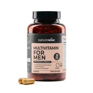 NatureWise Multivitamin for Men - Clean, Gluten Free, Non-GMO, Third-Party Tested Men's Multivitamin Supplement