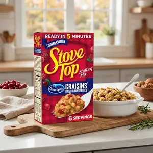 Stove Top Stuffing Mix Variety Pack – Chicken, Cornbread, Savory Herbs, and Cranberry Flavors, 6 Oz Boxes