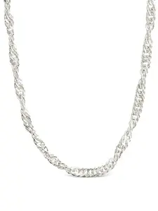 Sterling Silver Janina Delicate Twisted Chain Necklace