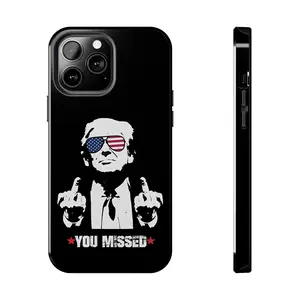 Trump Glock Camo Phone Case iPhone 17 16 15Pro, 14, 13, 12, 11, 8, XR Mini, Pro Max, Plus Accessories Protection unisex funny