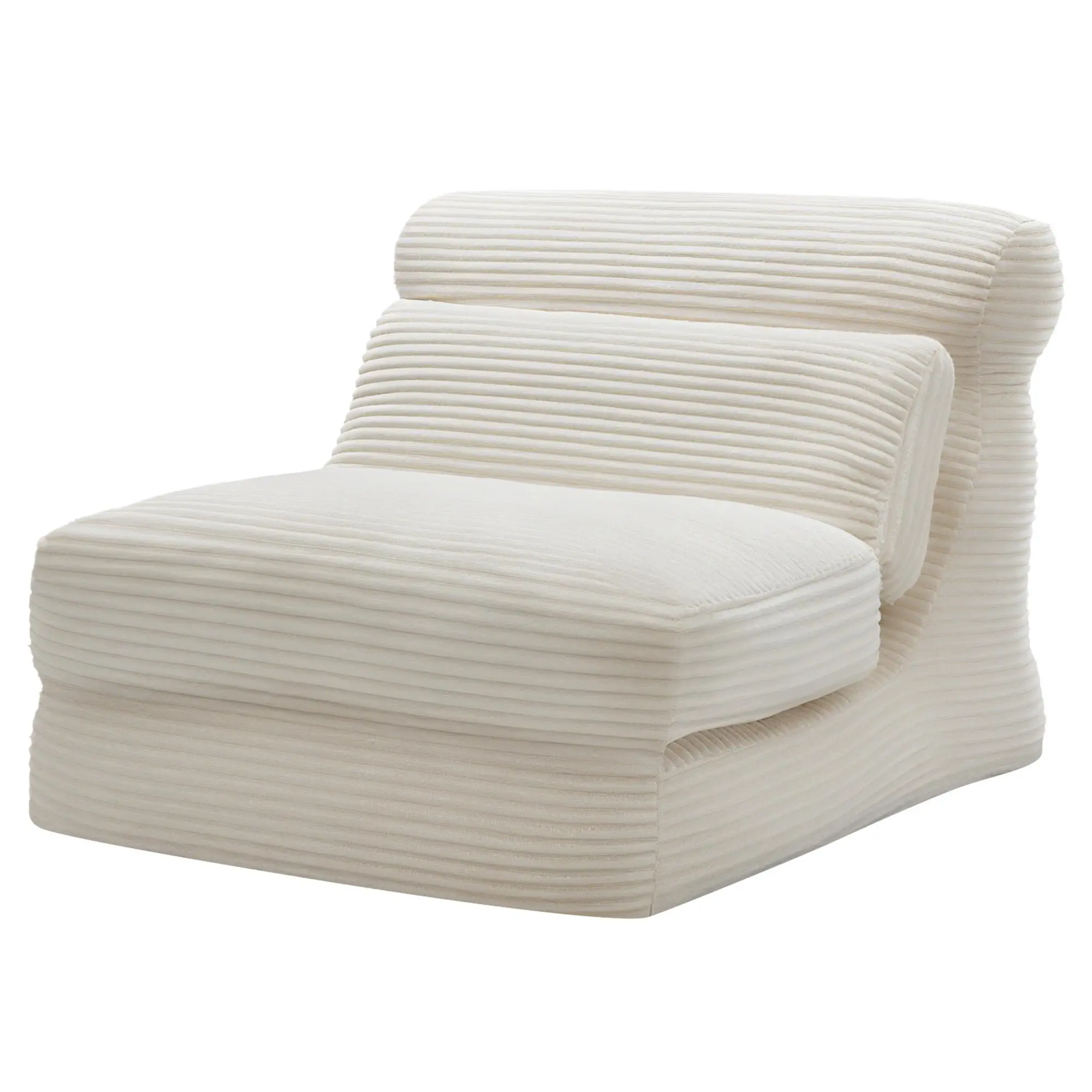 Folding Sofa Bed, 3 in 1 Convertible Sofa with Back Support, Portable Folding Chair Bed, Living Room Bedroom Comfortable Floor Sofa Lounge, Single Bed