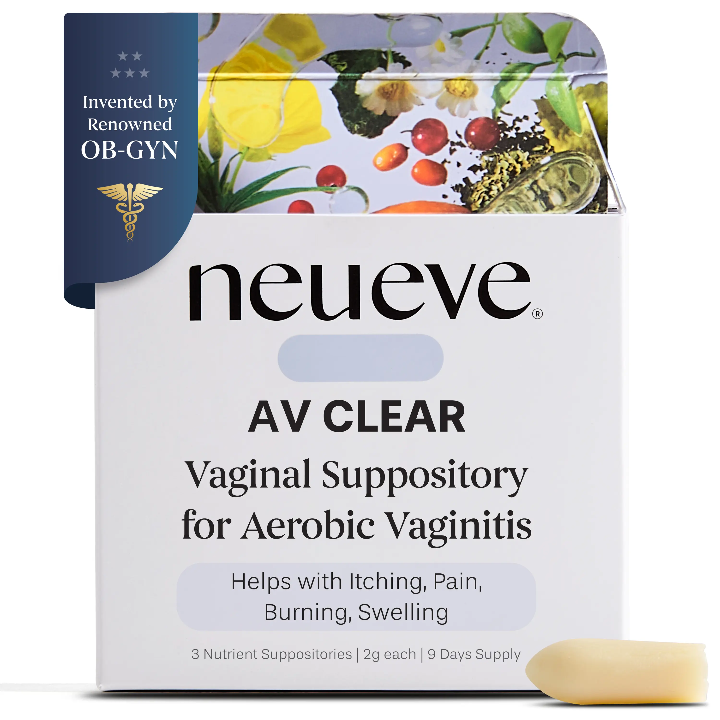 AV Clear | Aerobic Vaginitis Relief | Lactobacilli Overgrowth and Vaginal Burning Treatment | NeuEve