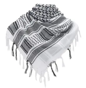 Palestinian White Shemagh 100% Cotton