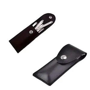 Stainless Steel Tool Belt Set, Portable Multifunctional Manual Tool Set, Durable and Practical Tool Set for Outdoor and Home Use