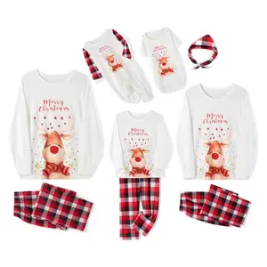 Family Christmas Pjs Matching Sets Christmas Matching Jammies for Adults Holiday Xmas Sleepwear Set