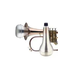 212 MAIN 25067 Straight Flugel Horn Mute - Aluminum Cork, Musical Instruments Accessory
