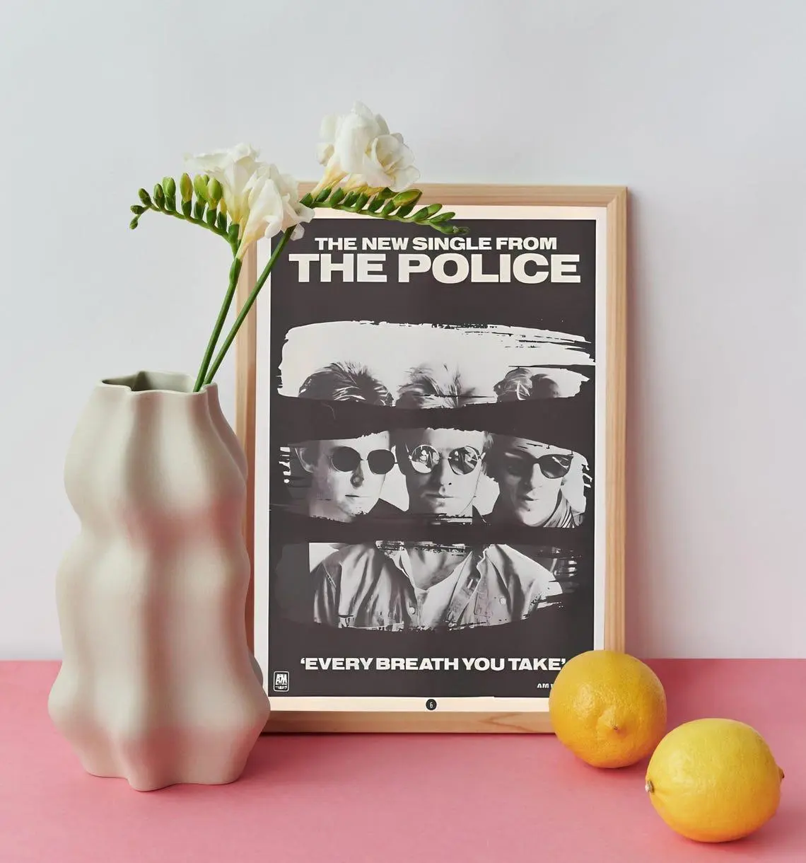 The Police Album Cover Poster: Music Wall Art Print