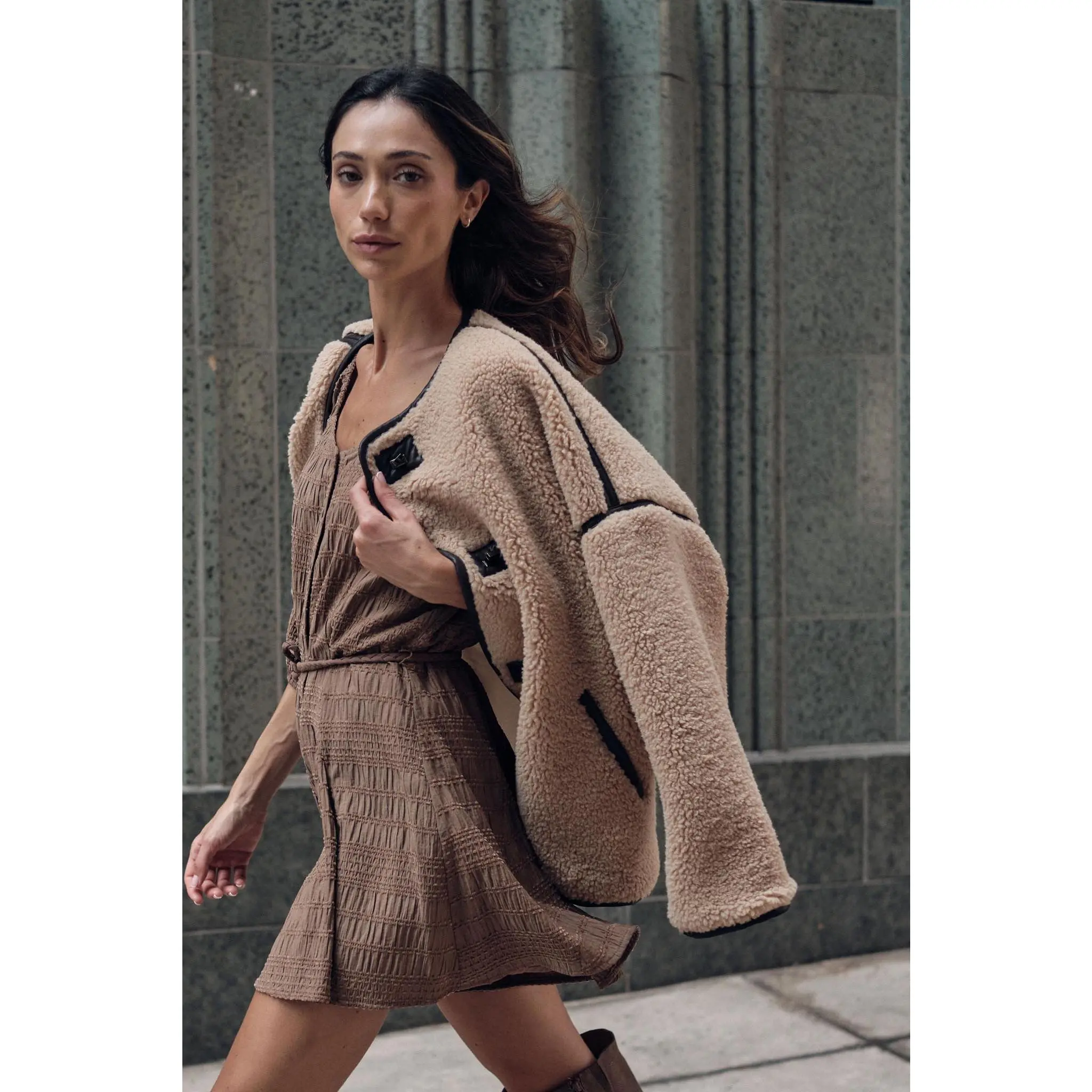 Tibetan Trail Sherpa Fleece Toggle Jacket