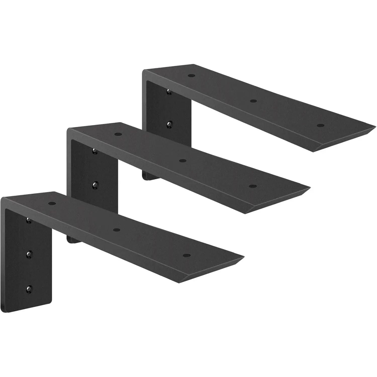 3 count Countertop Support Brackets 12 Inch,L Brackets Heavy Duty Outdoor 12" x 6" x 2.5",Corbels for countertops/Granite/Quartz//Concret/Laminate Countertops