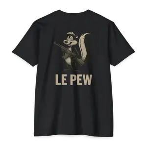 Le Pew Tee | Funny AK Skunk Shirt