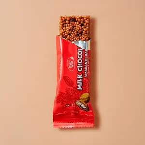 Belgian Milk Chocolate Bar with Amaranth & Ancho Chile Pepper